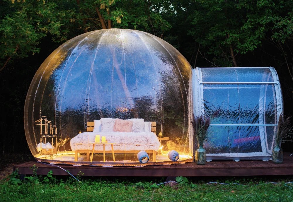 giant bubble tent